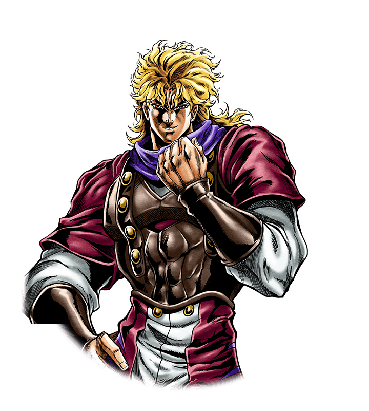 Dio Characters PNG Background Image