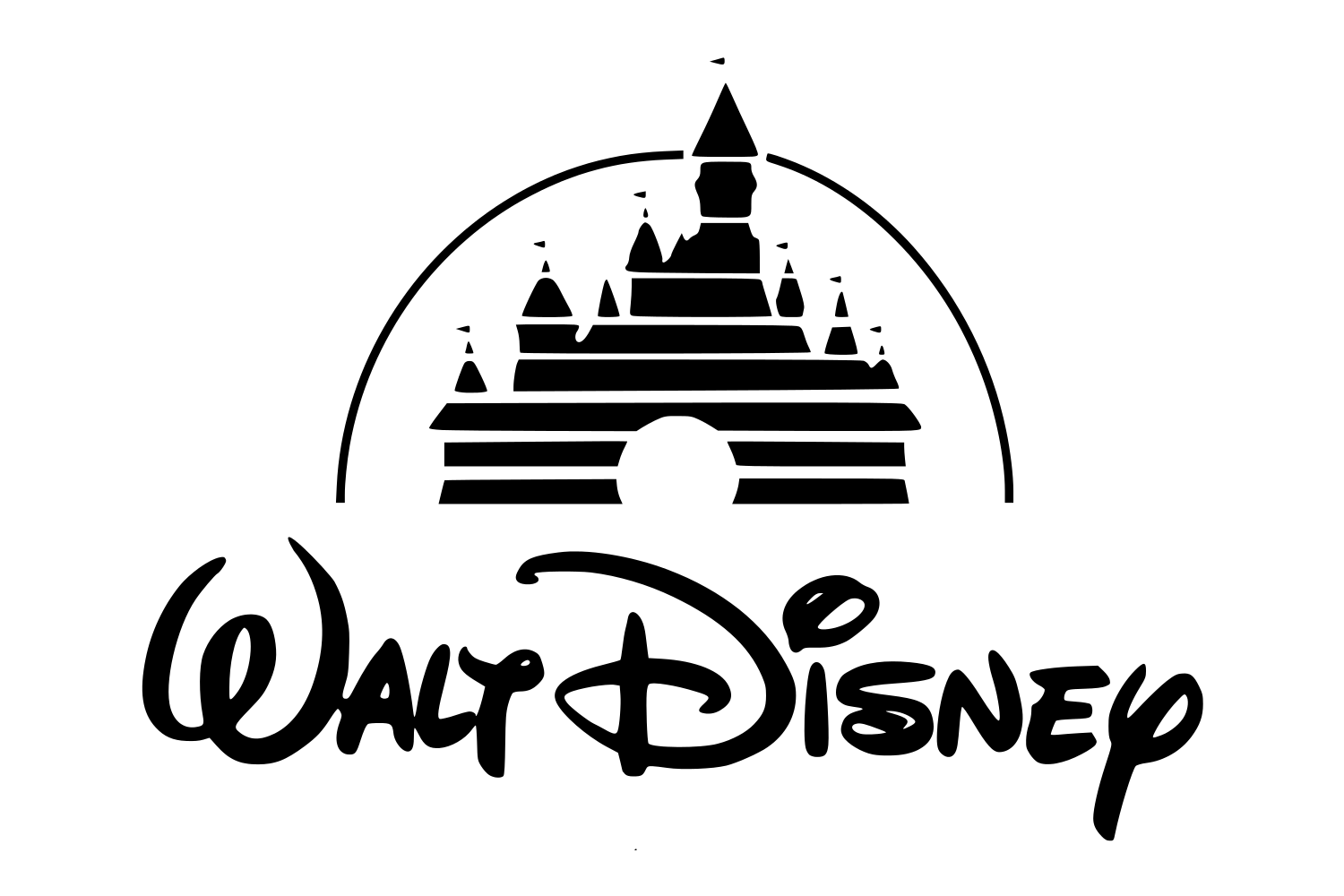 Logotipo da Disney Castle Baixar imagem transparente PNG