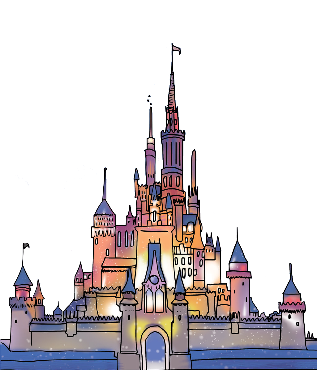 Disney Castle Logo PNG imagem
