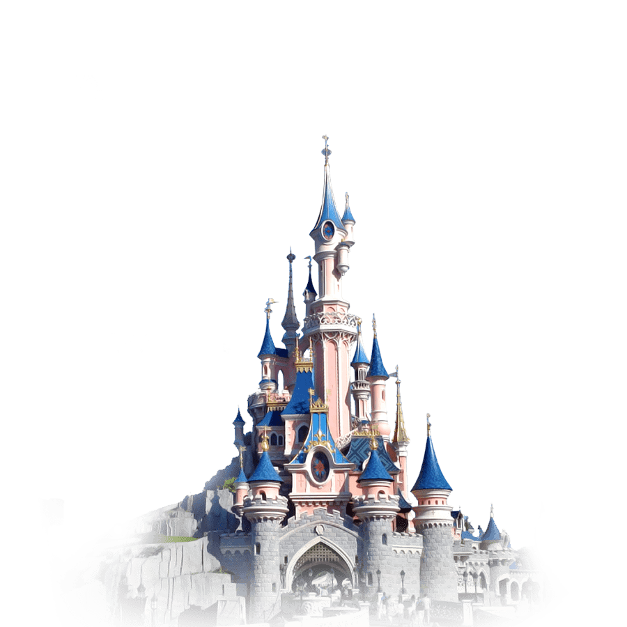 Disney Castle PNG พื้นหลังโปร่งใส
