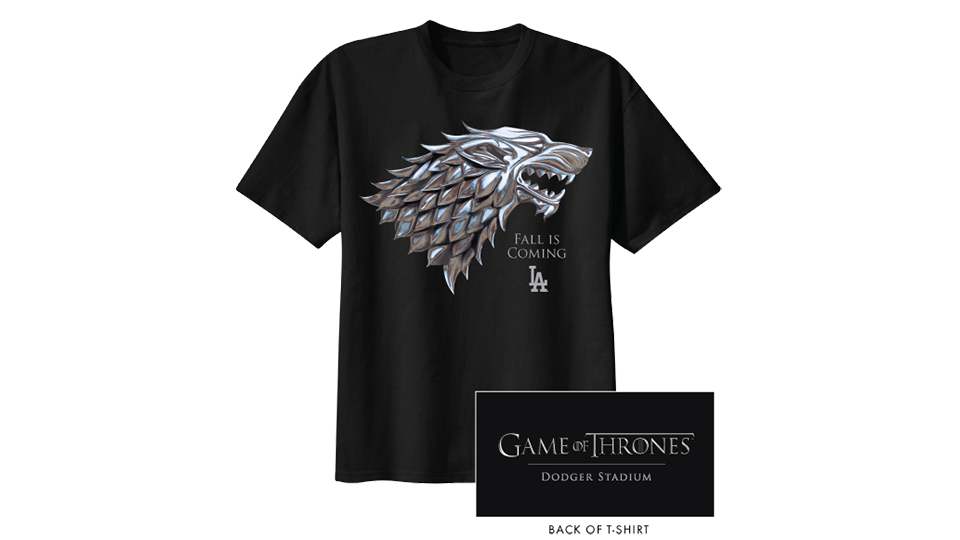 Dodgers Game of Thrones T Shirt PNG Image