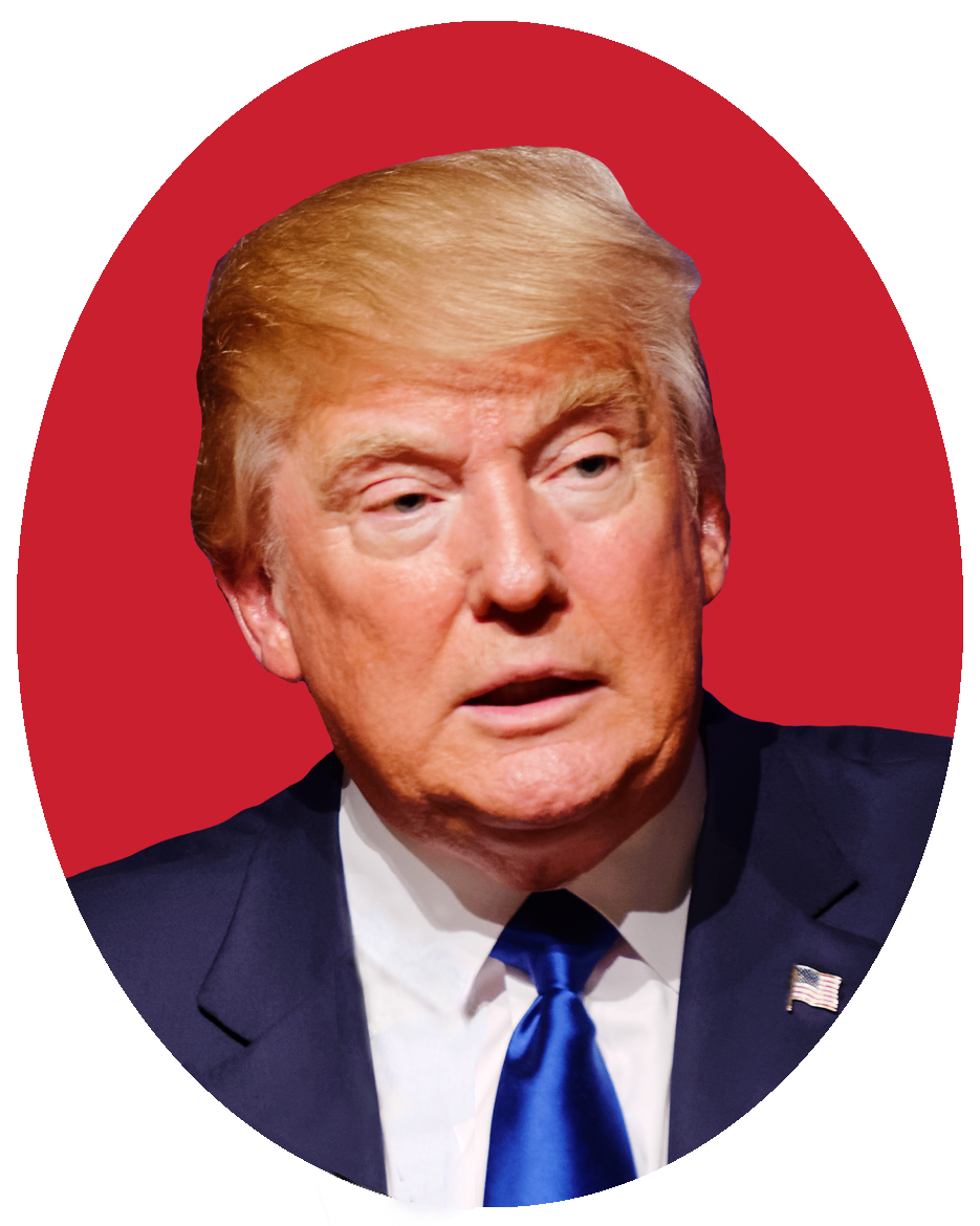 Donald Trump Wajah Unduh Transparan PNG Image