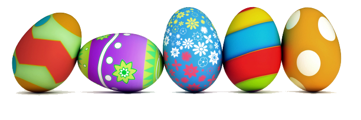 Easter Eggs PNG Gambar