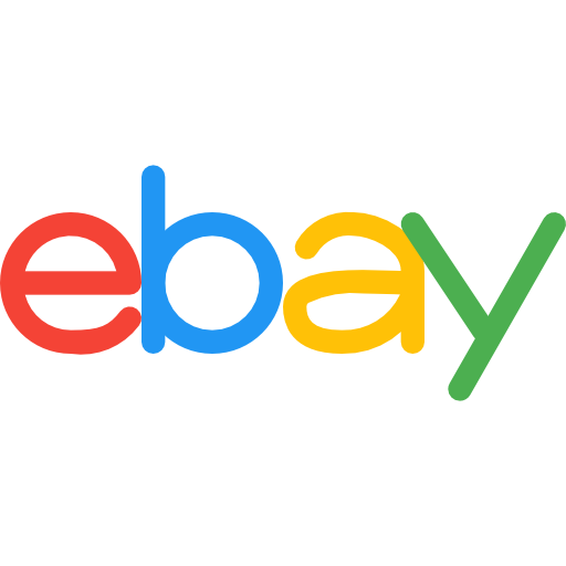 Logotipo de eBay fondo Transparente PNG