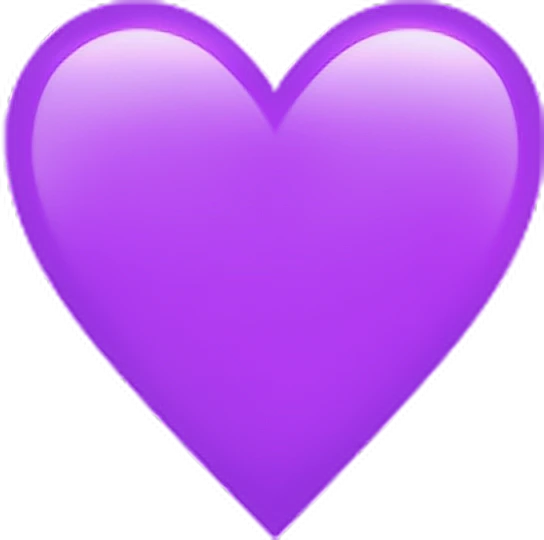 Emoji Heart PNG-Bild transparent