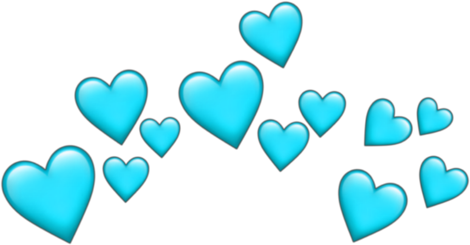 Emoji heart PNG image