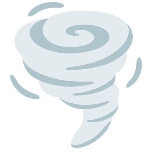 emoji إعصار الصورة شفافة