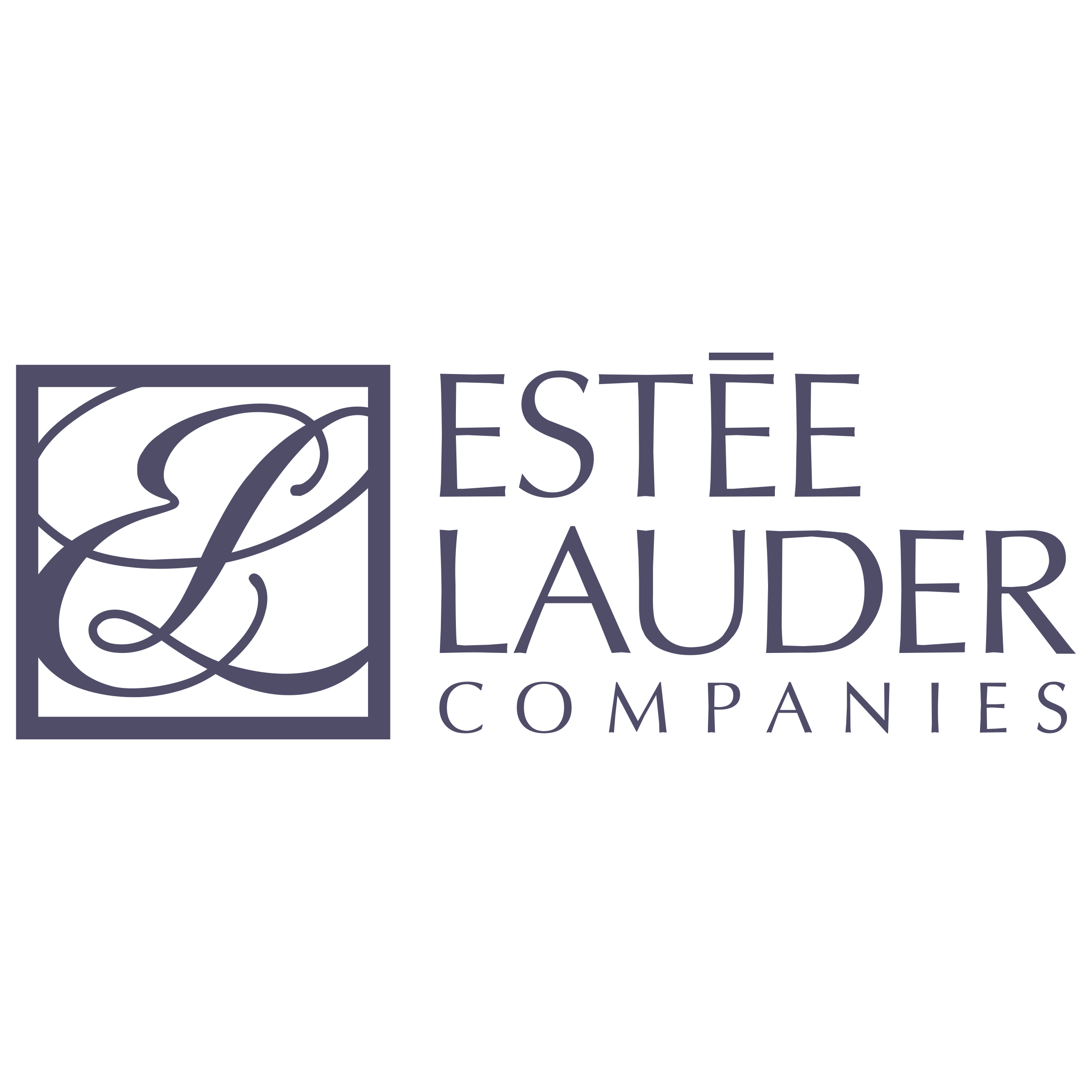 Estee Lauder logo PNG descargar imagen