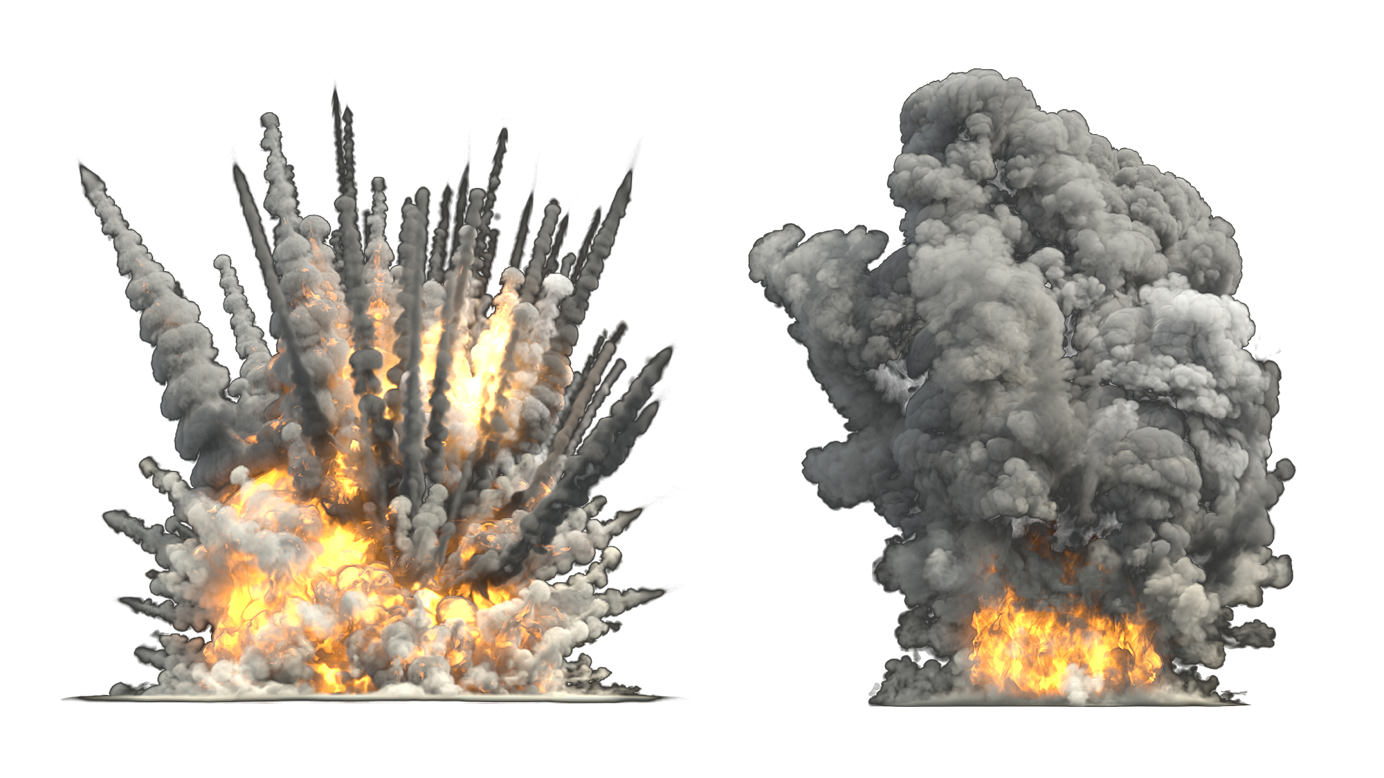 Explode PNG Image Transparent Background