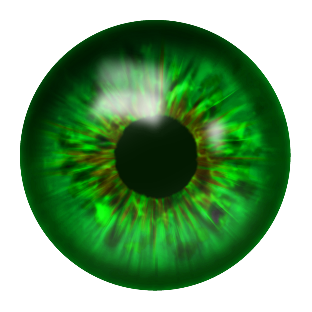 Imagen de la lente del globo ocular PNG