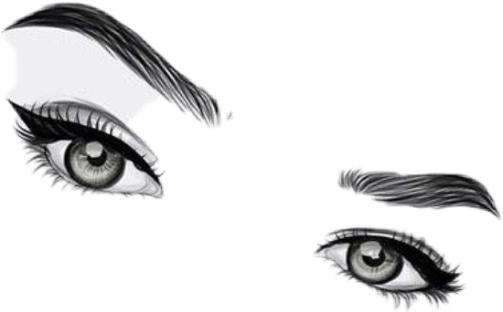 Eyebrows PNG Image Background