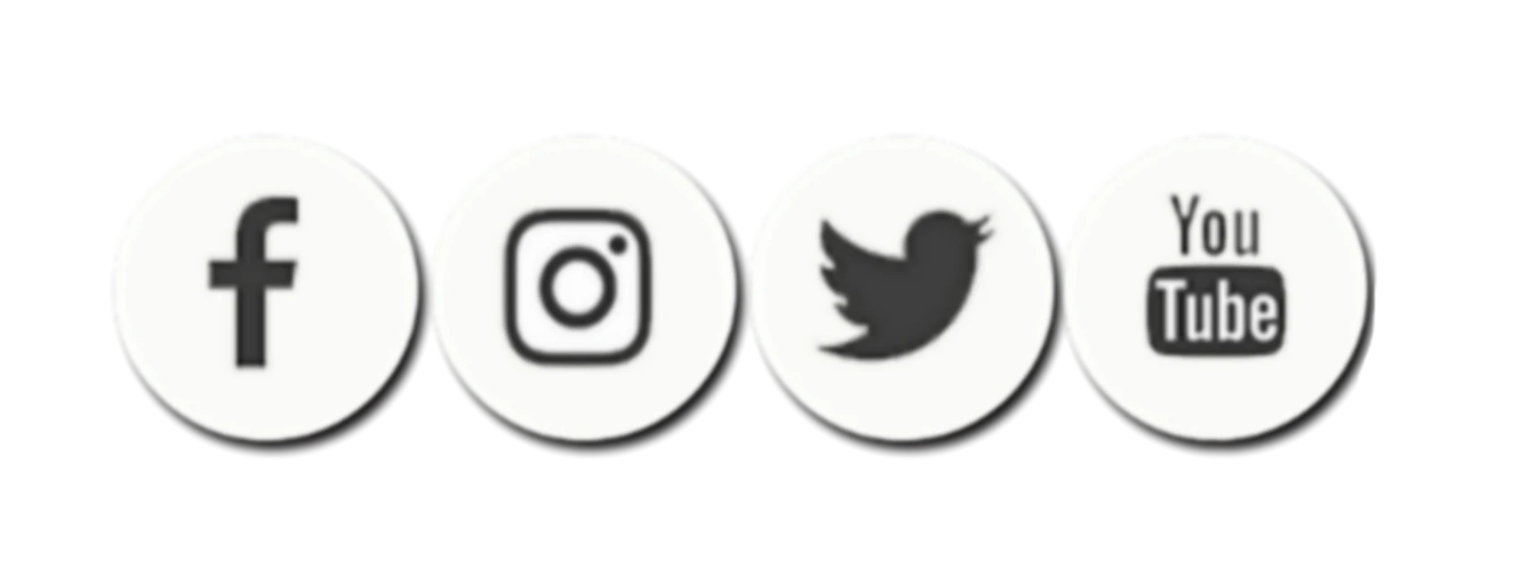 Facebook Instagram YouTube Logotipo PNG imagem de Alta Qualidade