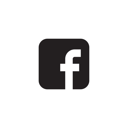 Facebook-Logo Schwarz-Weiß-transparentes Bild