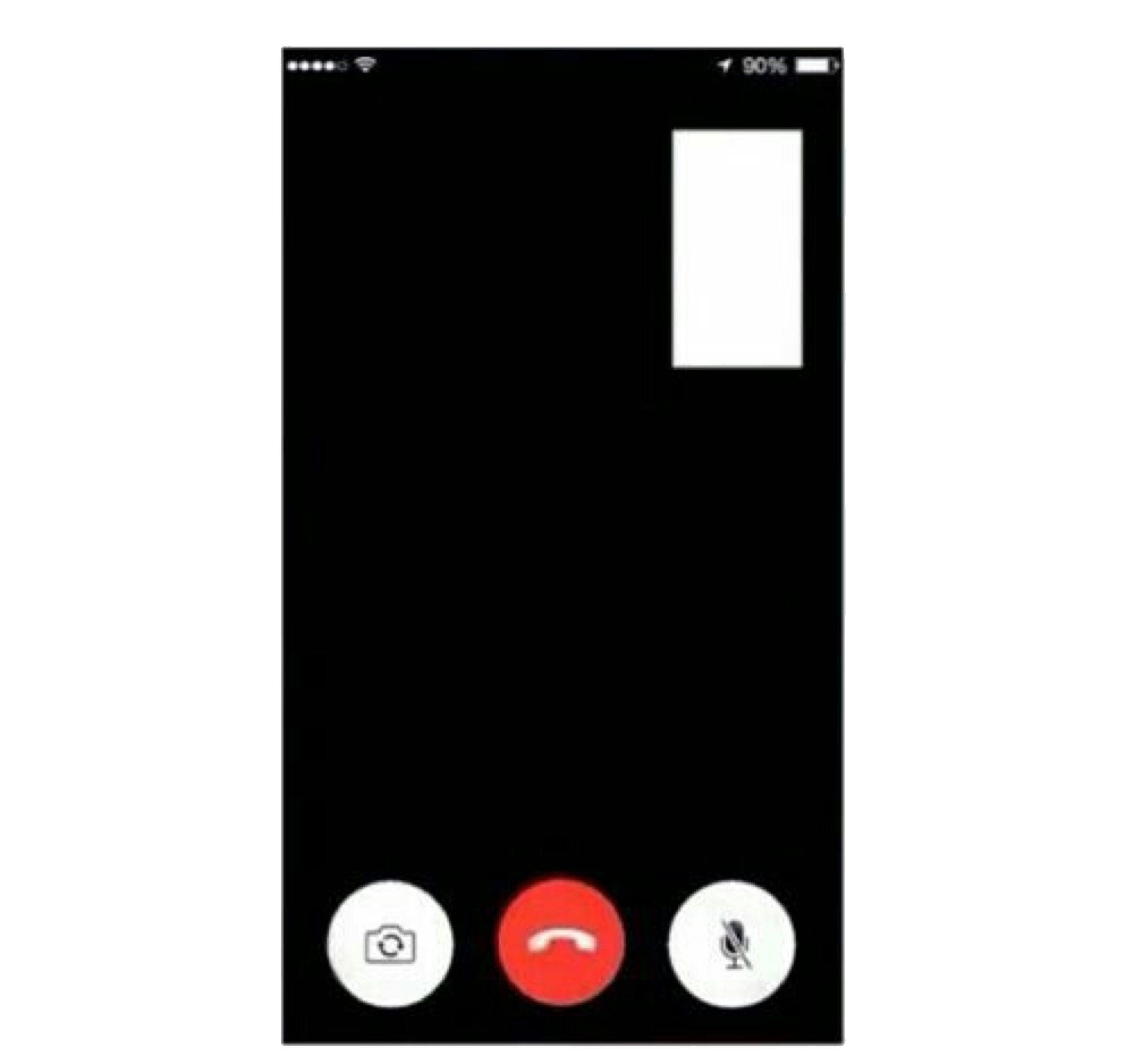 Facetime Template PNG Image