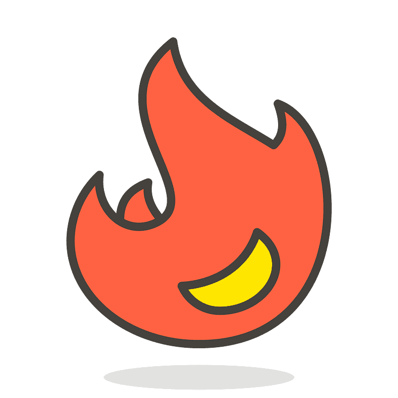 Fire Emoji Download PNG-Afbeelding