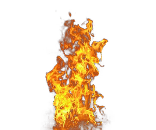 Feuerflammen PNG Hintergrund Bild