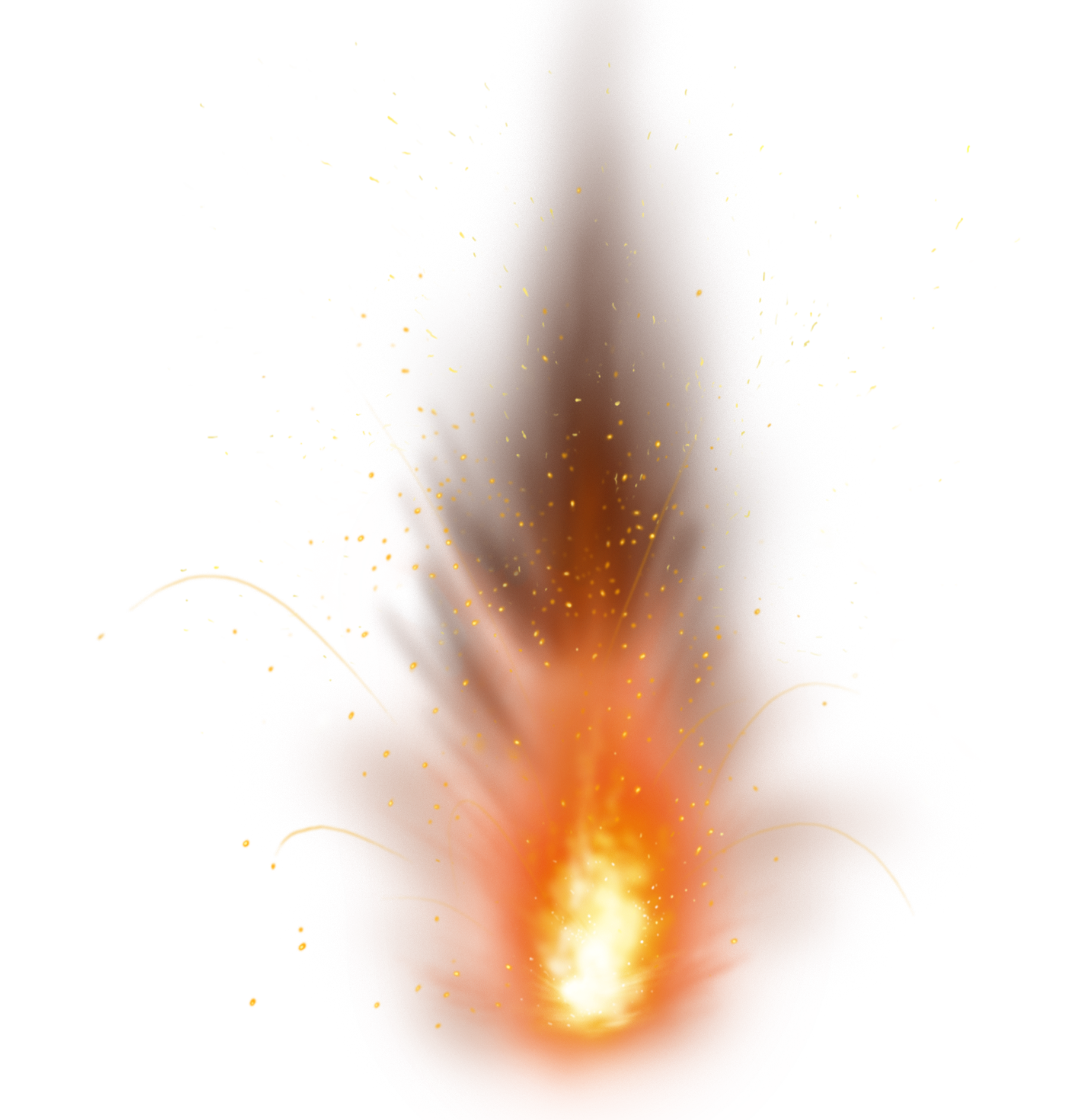 Fire Sparkle Light PNG Download Image
