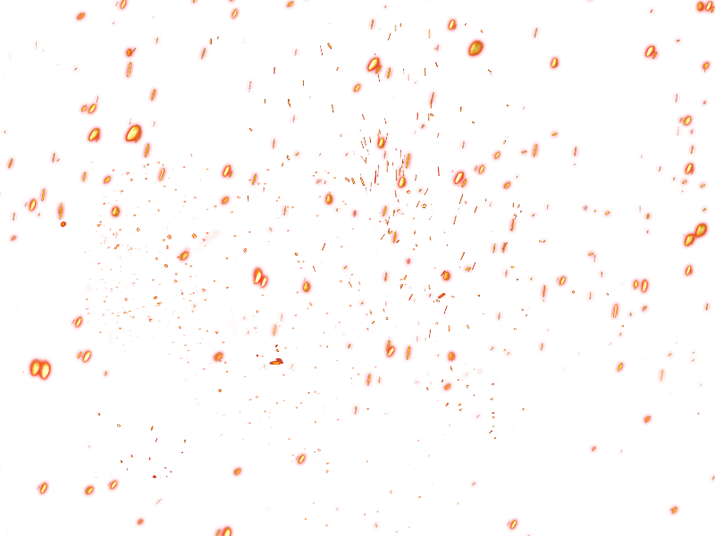Fire Sparkle Light PNG High-Quality Image