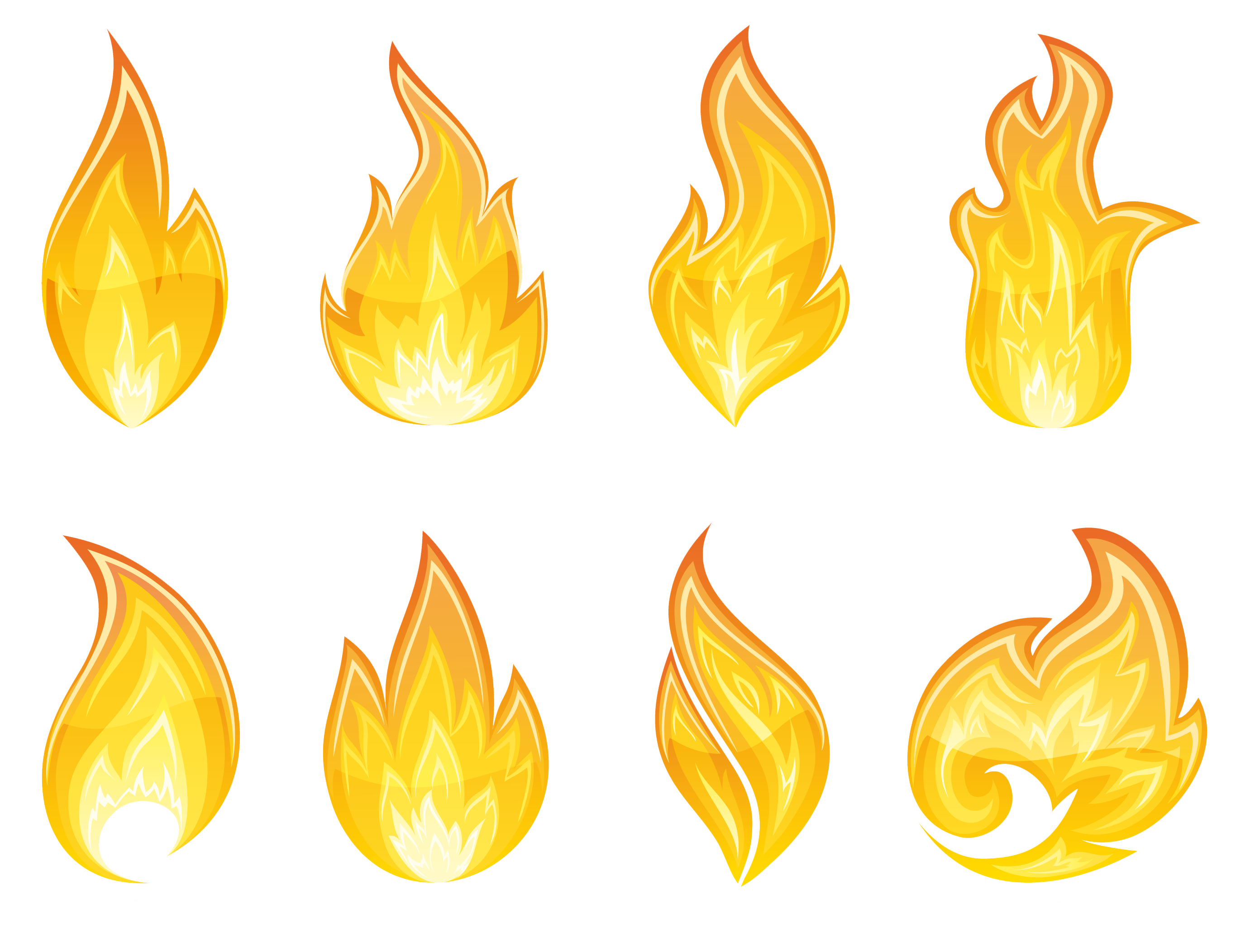 Flames PNG High-Quality Image
