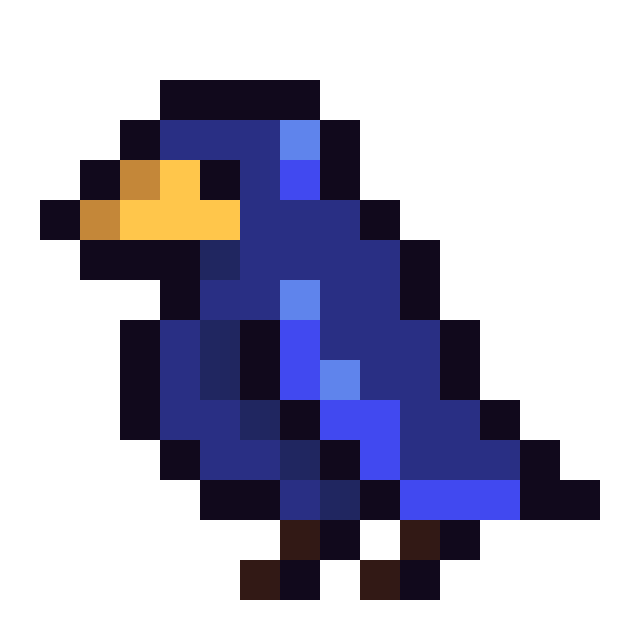 Flappy Bird Pixel Art Download PNG-Afbeelding