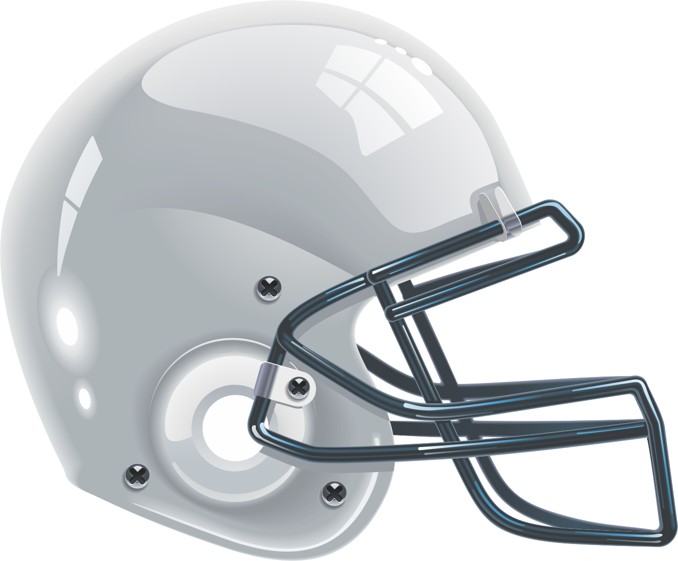 Football Helmet PNG Transparent Image