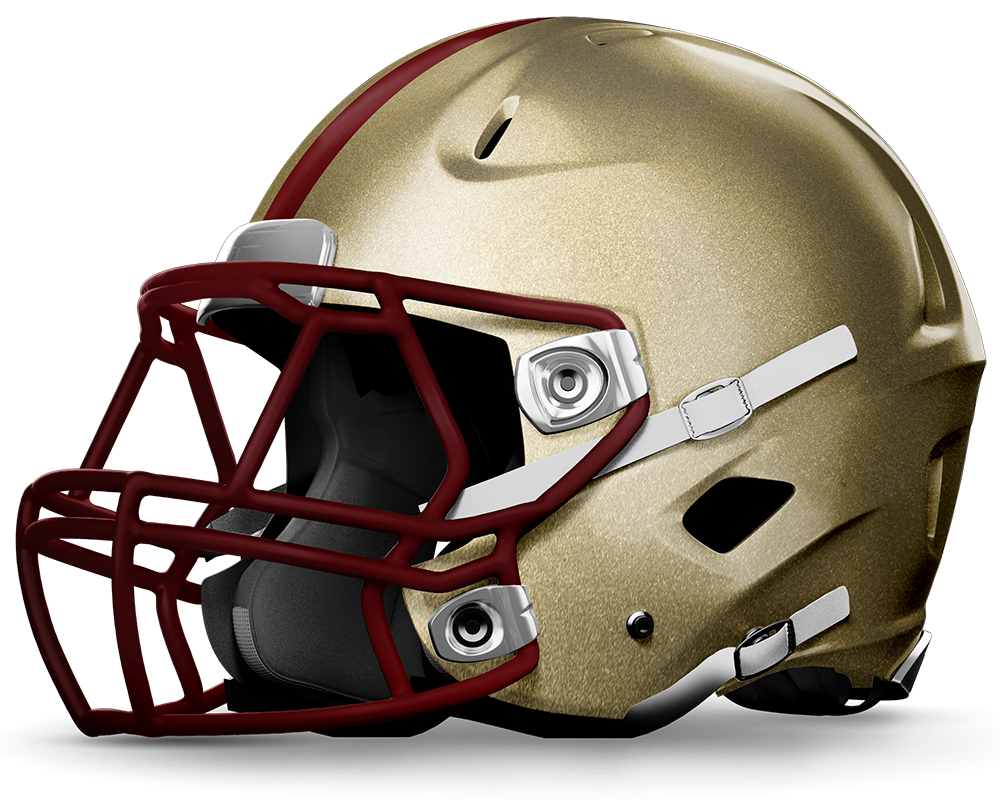 Football Helmet Side View PNG Background Image