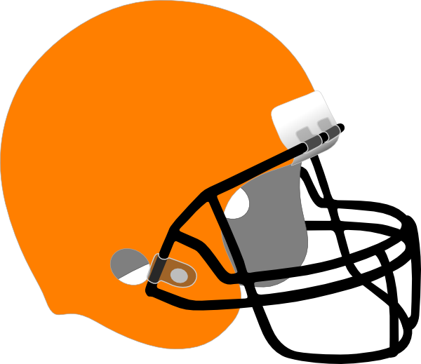 Vista lateral do capacete de futebol Imagem transparente PNG