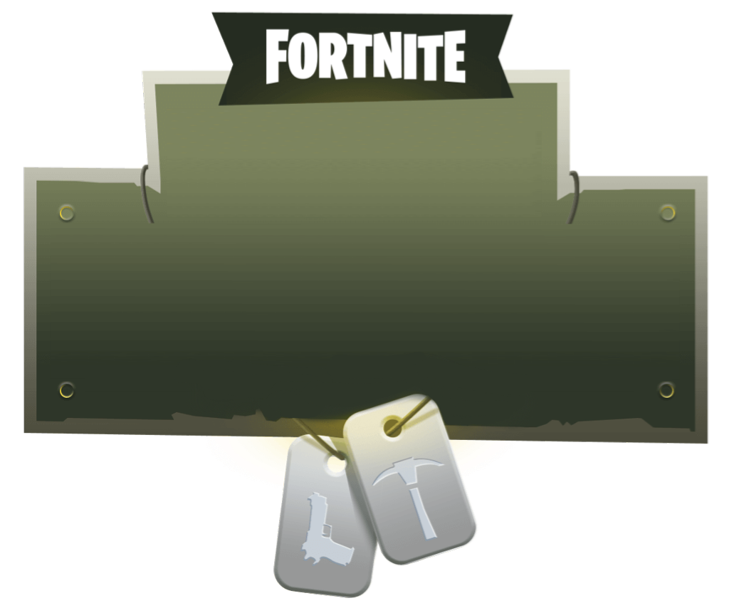 Fortnite Battle Royale Logo PNG Background Image