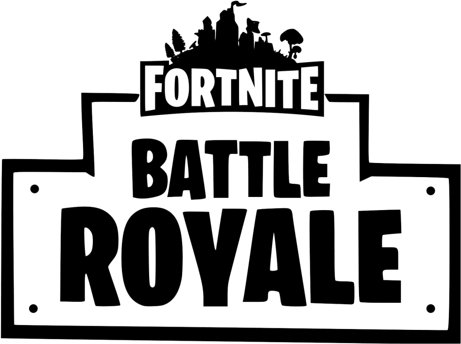 Fortnite Battle Royale Logo PNG Fondo de imagen