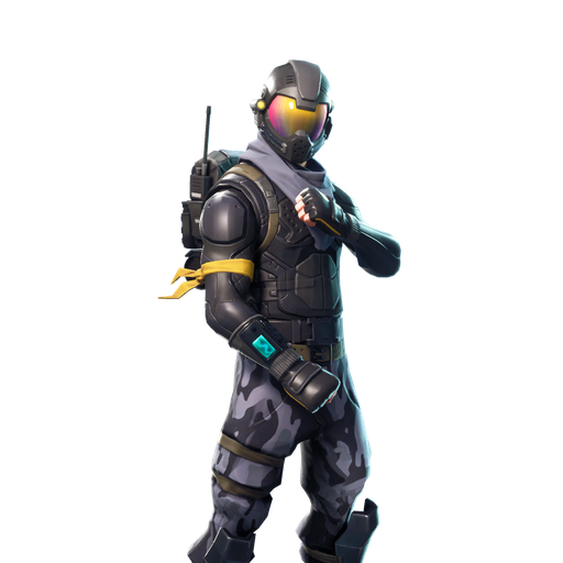 Fortnite Floss Silhouette PNG Image Transparent Background