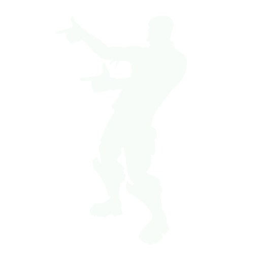 Fortnite Floss Silhouette PNG Image Transparent