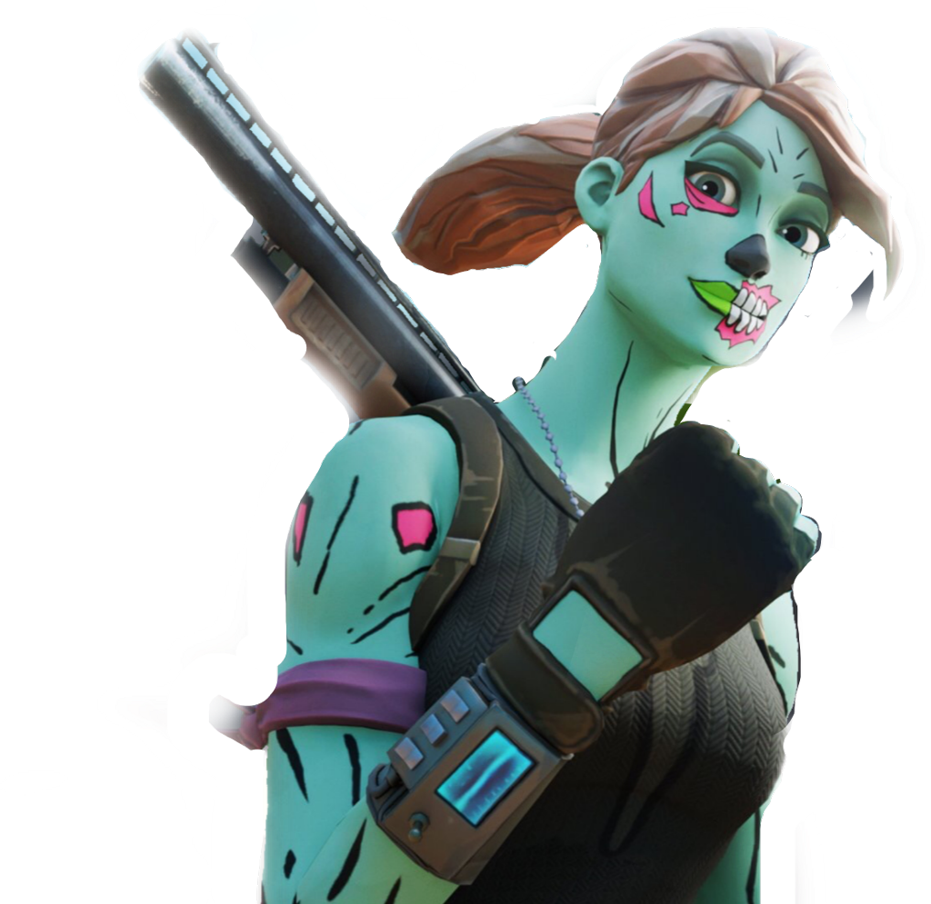 Fortnite Ghoul Trooper Game PNG Picture