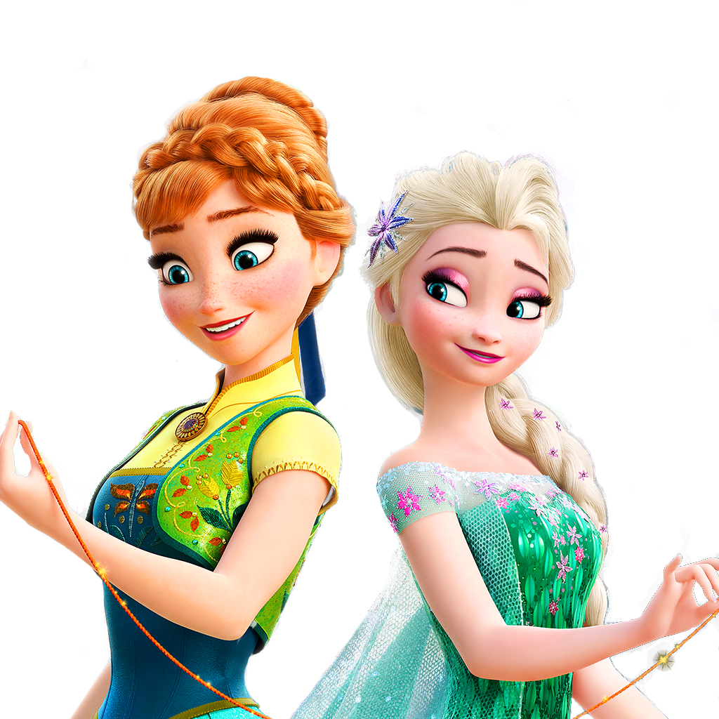 Frozen Elsa Anna Free PNG-Afbeelding