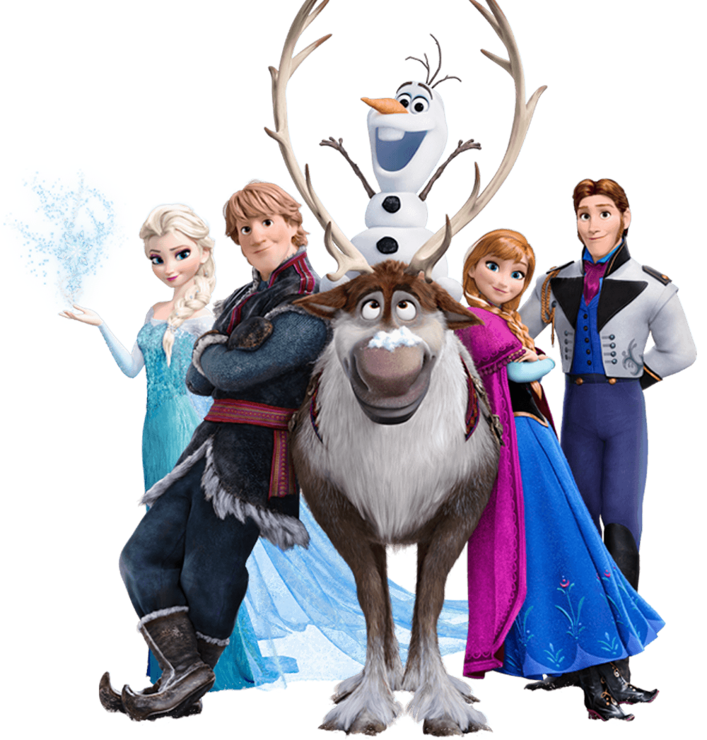 Frozen Elsa Anna PNG-Afbeelding