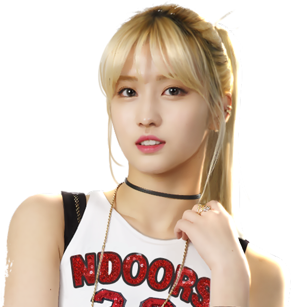 Momo Twice Transparent Background PNG