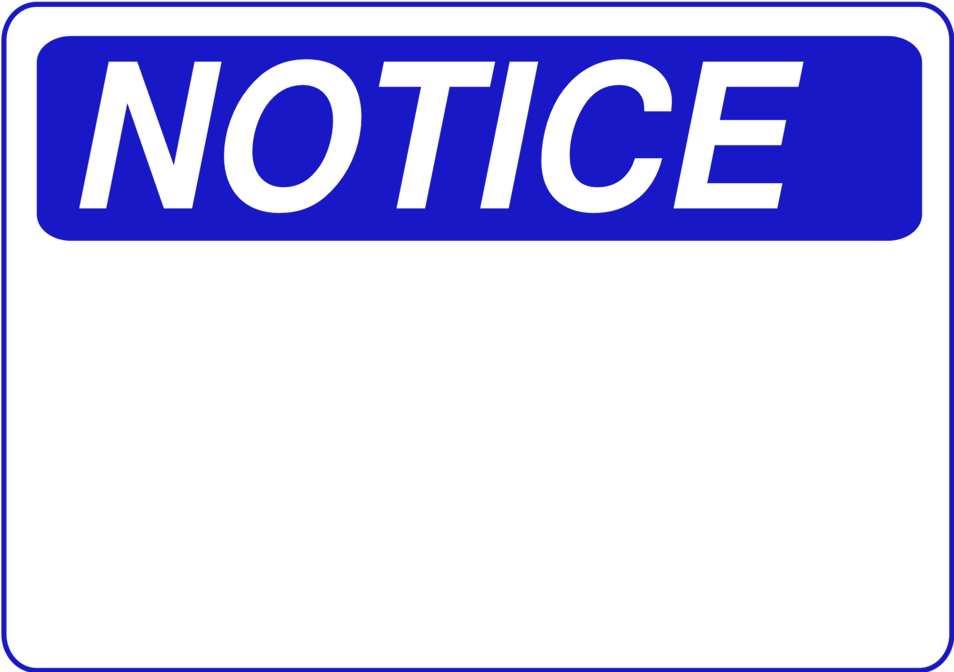 Notice PNG Image
