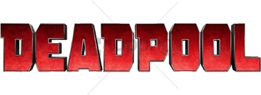 Official Deadpool Logo Free PNG Image