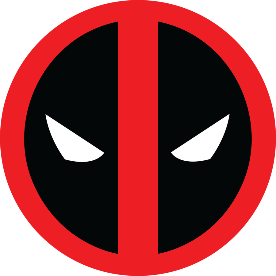 Official Deadpool Logo PNG Transparent Image