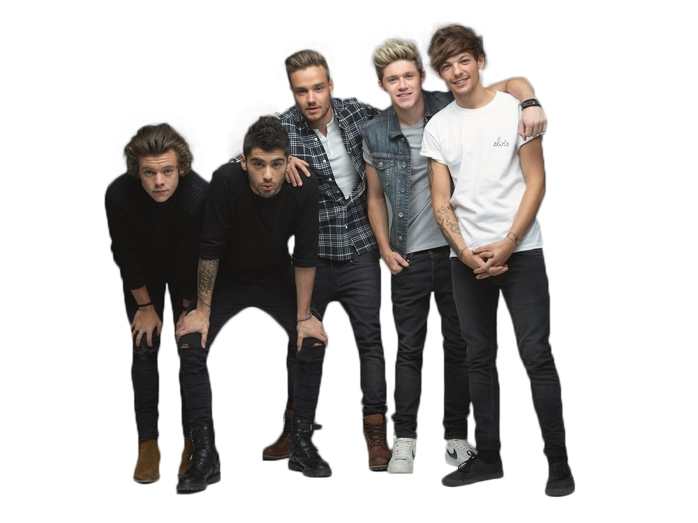 One Direction Transparent Background PNG