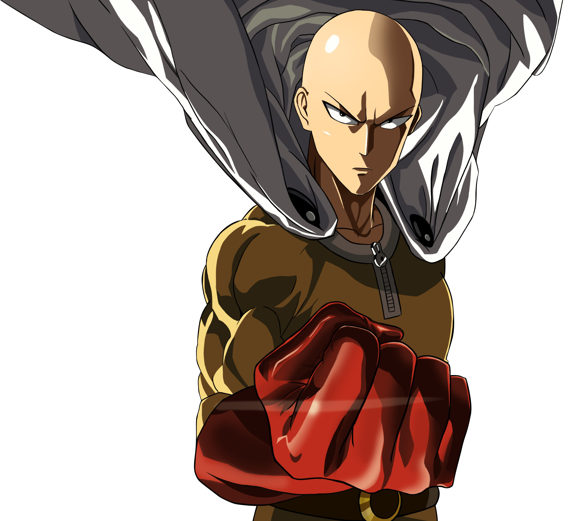 One Punch Man PNG Background Image