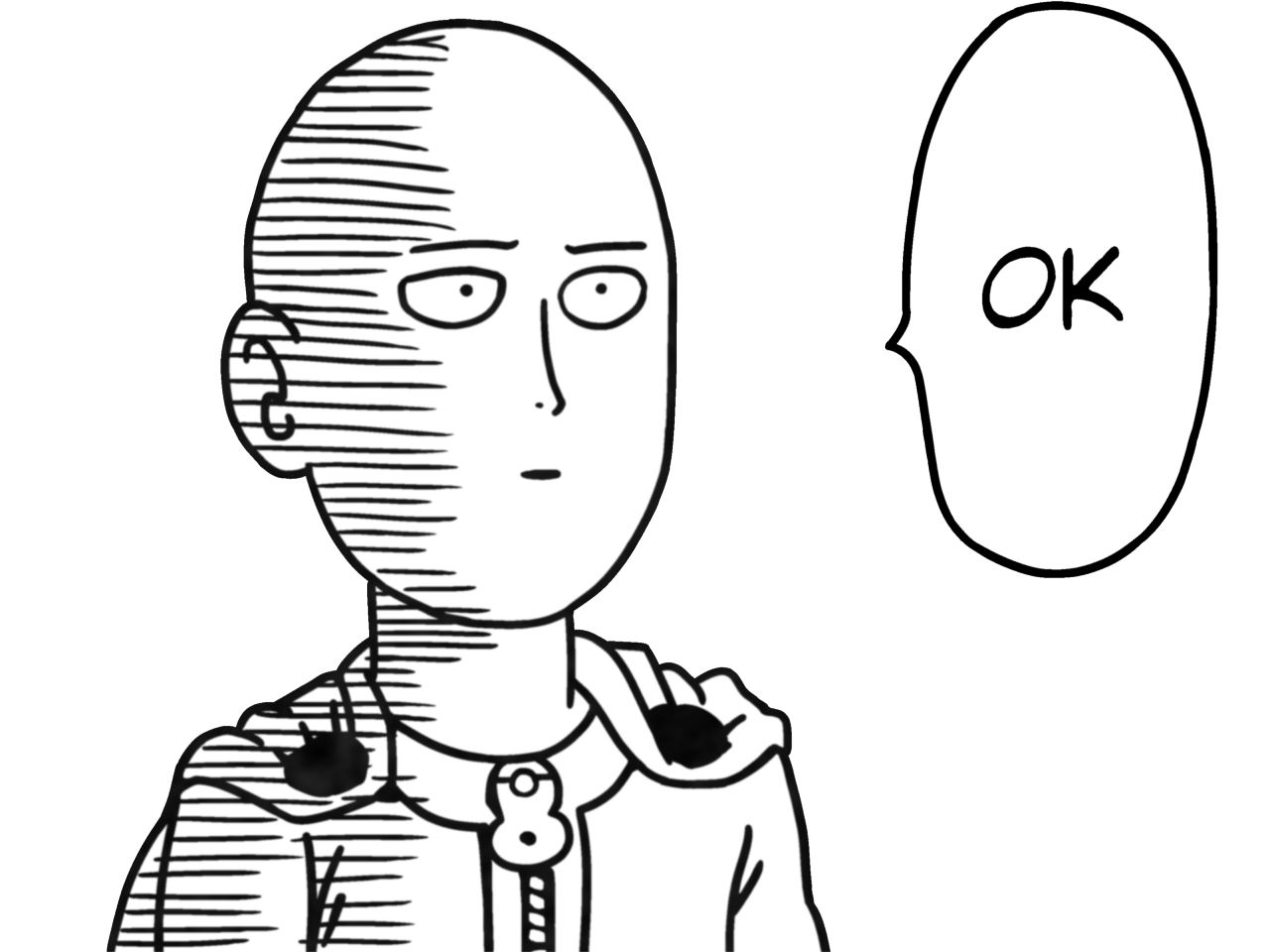One Punch Man PNG High-Quality Image