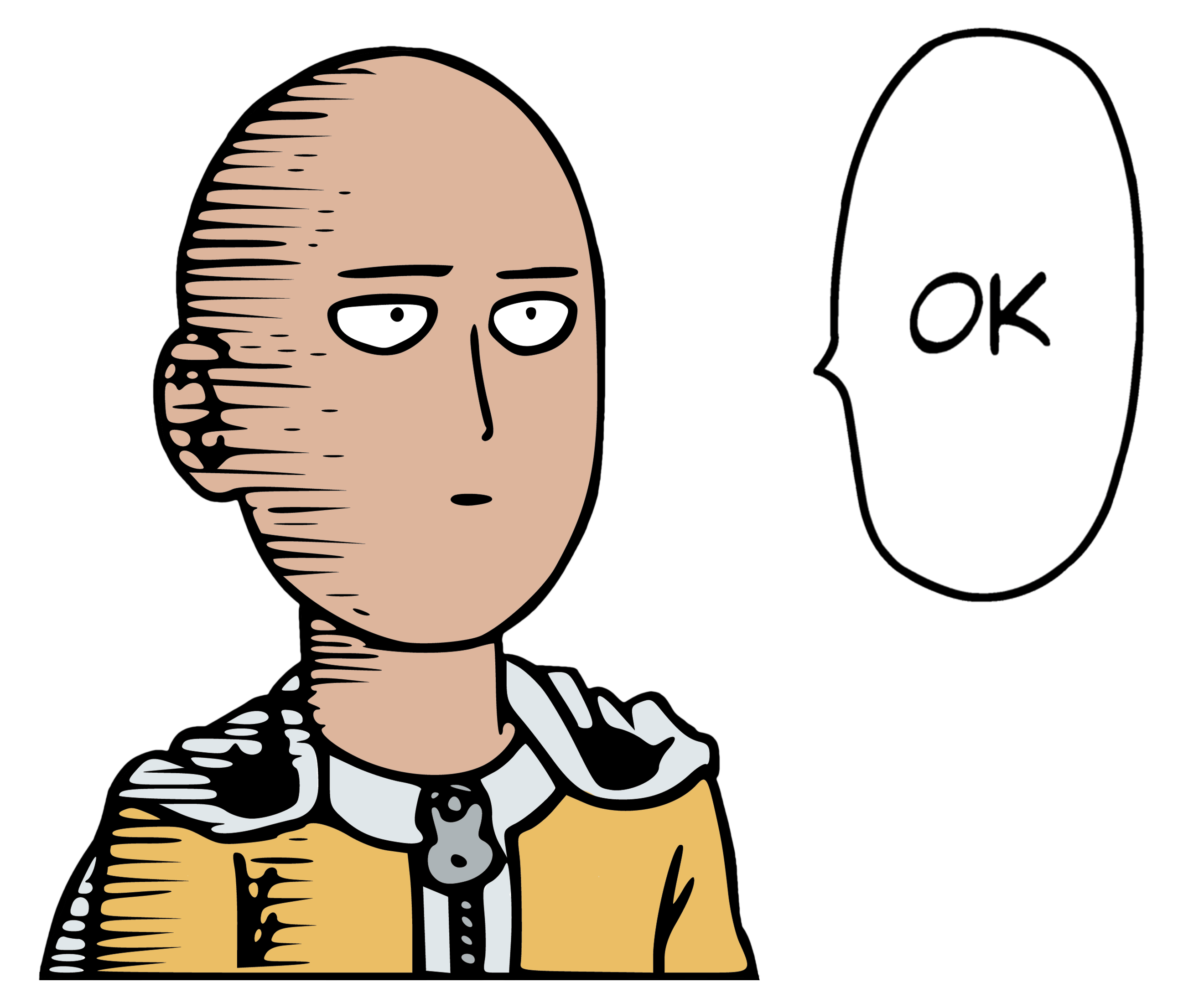 One Punch Man PNG Image Transparent Background