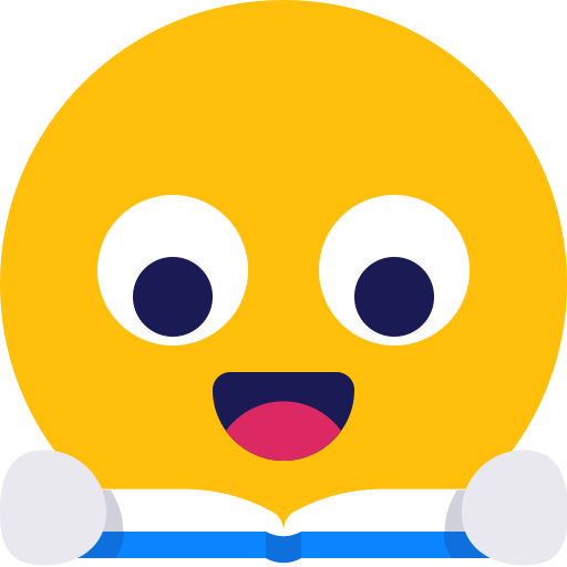 Buka Buku Emoji Gratis PNG Gambar