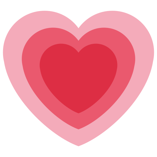 Pink Emoji Heart Download Gambar PNG Transparan