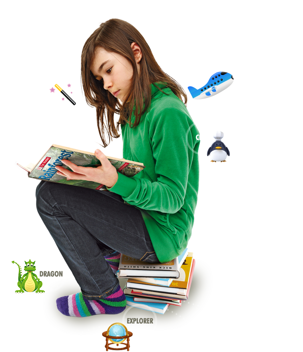 Reading Book PNG Download Image