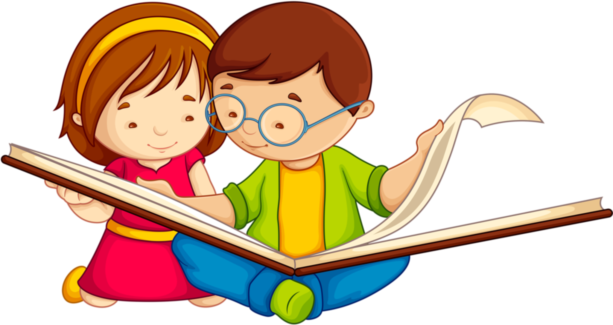 Reading Book PNG Image Background