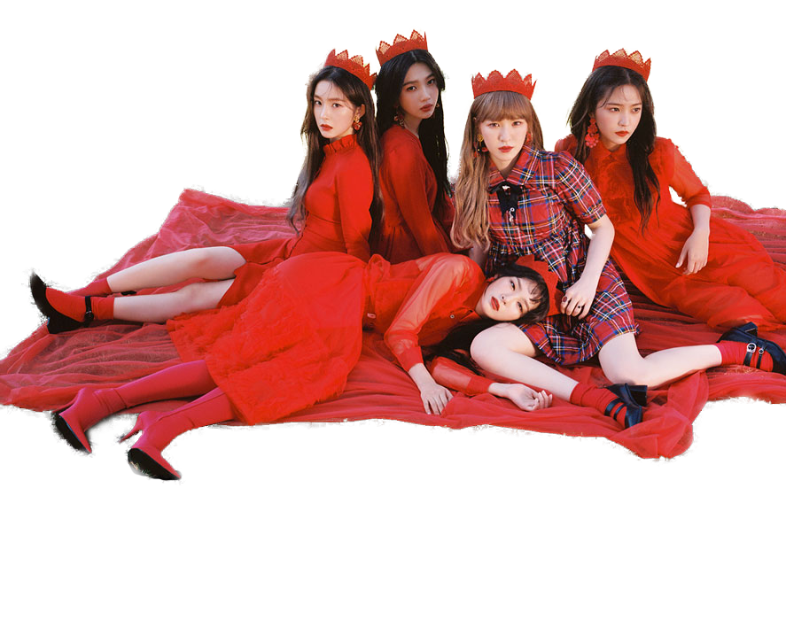 Red Velvet PNG Background Image