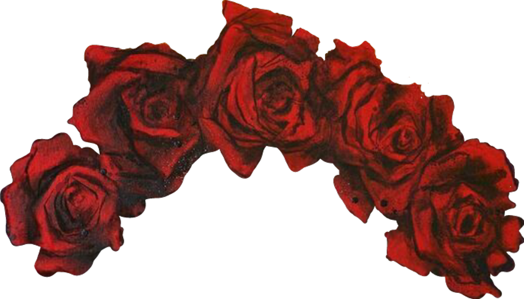Rose Flower Crown PNG Image