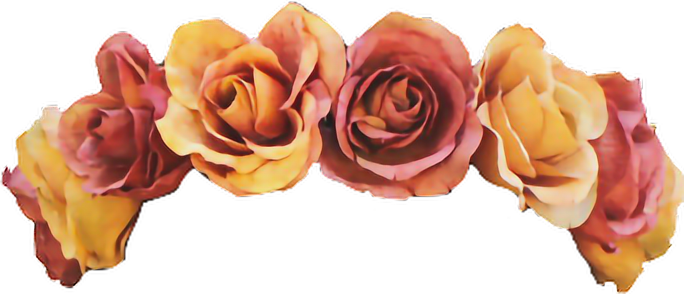 Rose Flower Crown PNG Transparent Image