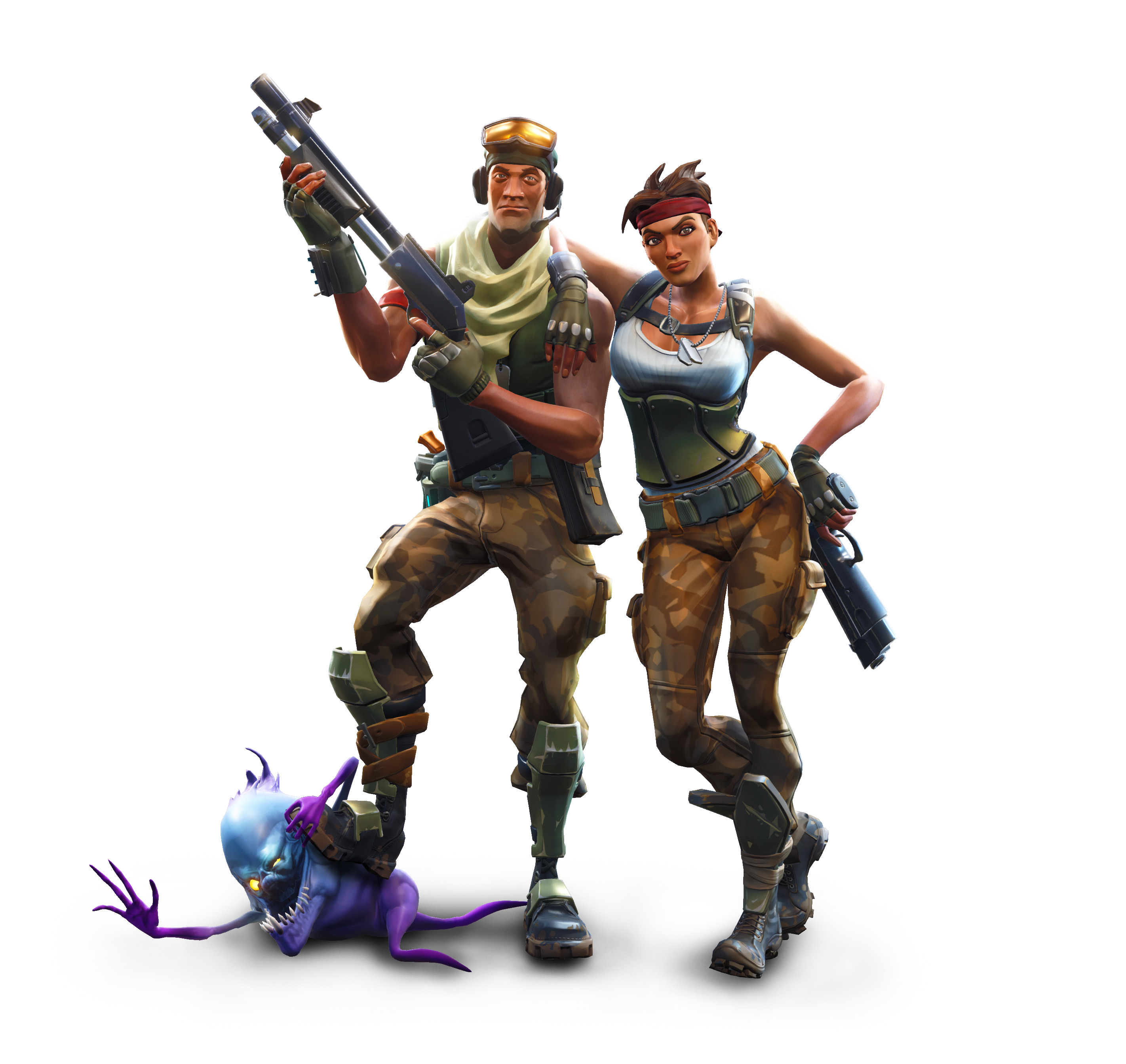 Soldier Fortnite Character PNG Photo